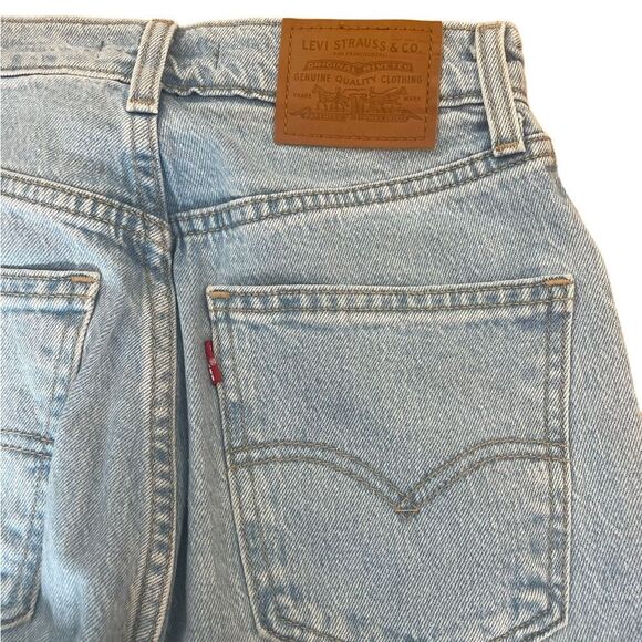 Levis Premium 70s High Slim Straight Denim Jeans Womens Size 25 - Picture 7 of 12